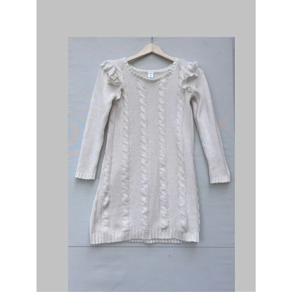 Carter's Girls Cable-Knit Sweater Dress size 10